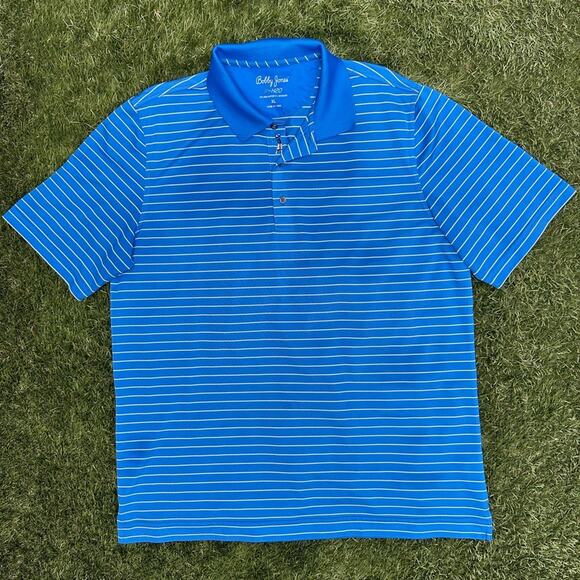 Bobby Jones Embroidered Collar Logo X-H2O Performance Short Sleeve Golf Polo XL - Picture 1 of 8